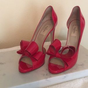 Valentino red patent heels. Size 38